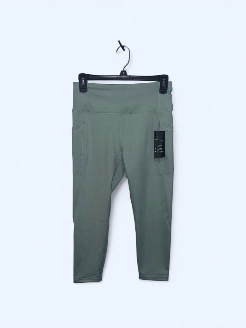 Women's Teal Leggings with Side Pockets